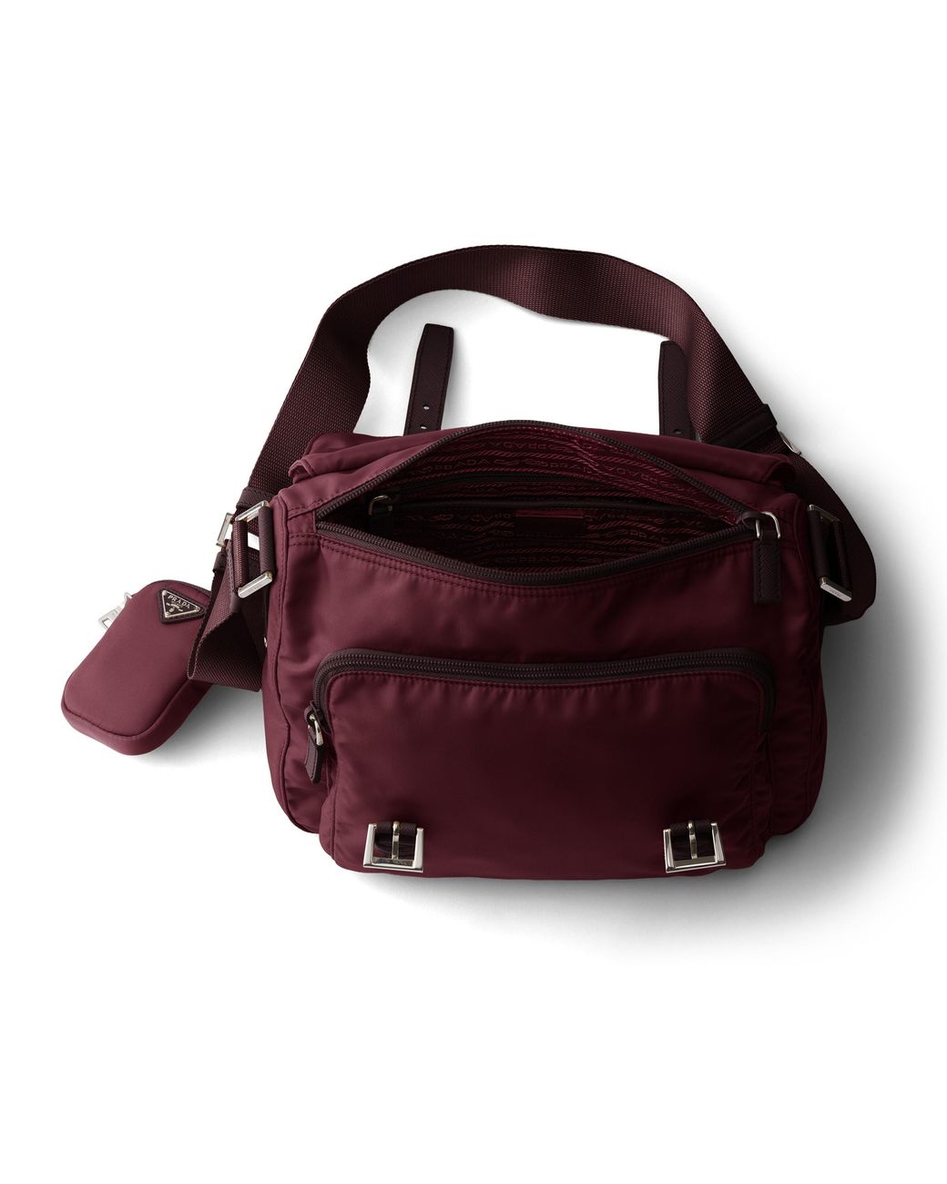 Prada Purple Re-Nylon Shoulder Bag