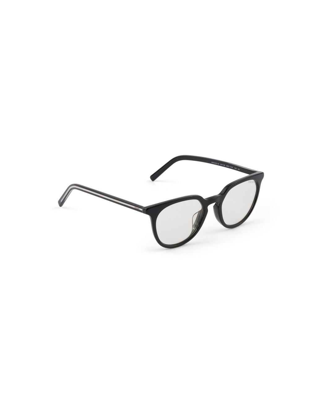 Prada White Sunglasses With The Iconic Metal Plaque for men