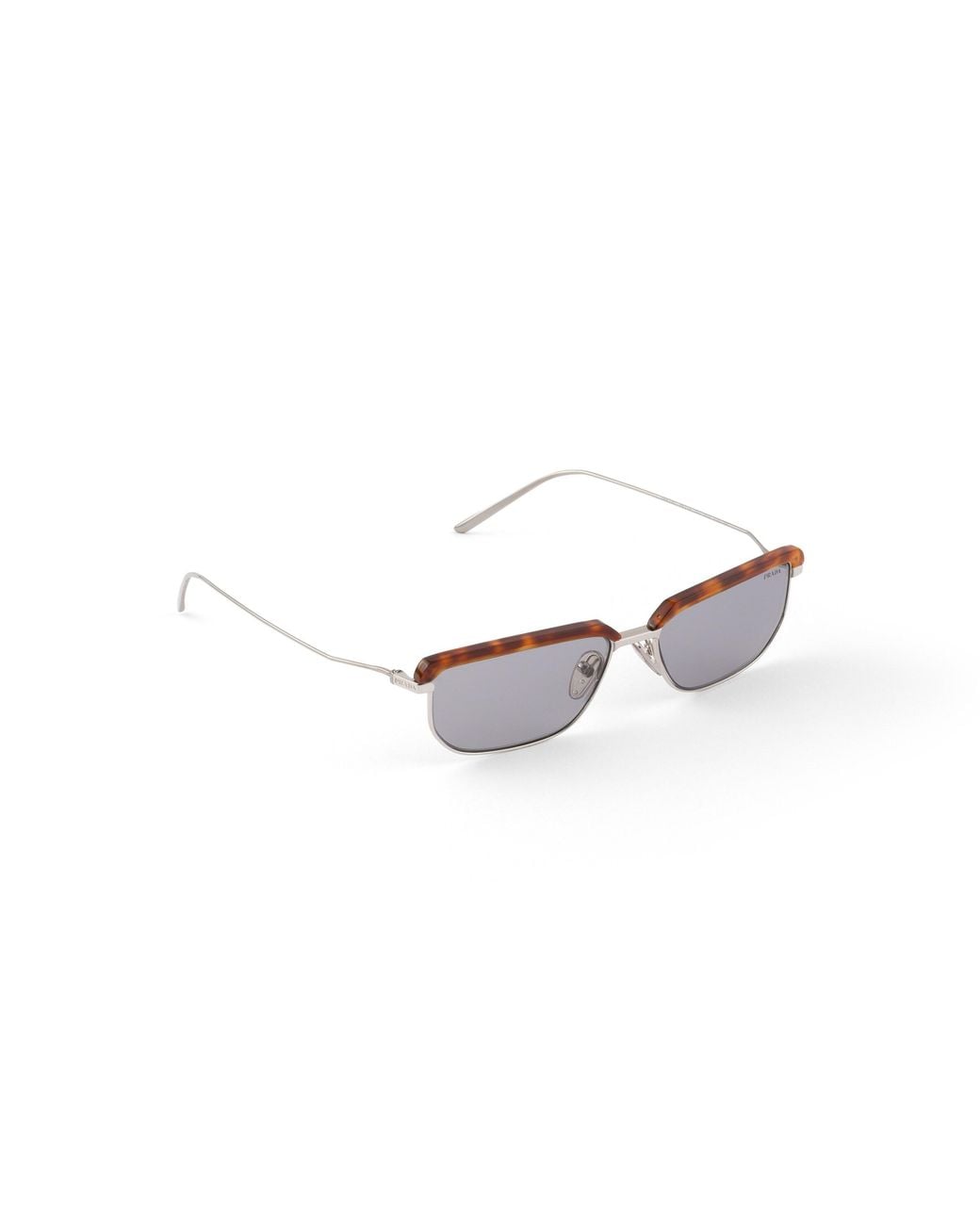 Prada White Runway Sunglasses for men