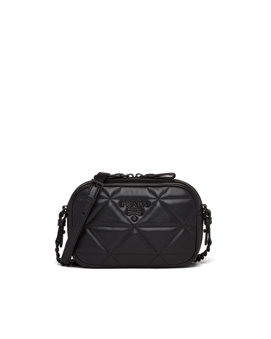 Prada Spectrum Nappa Leather Shoulder Bag in Black Lyst