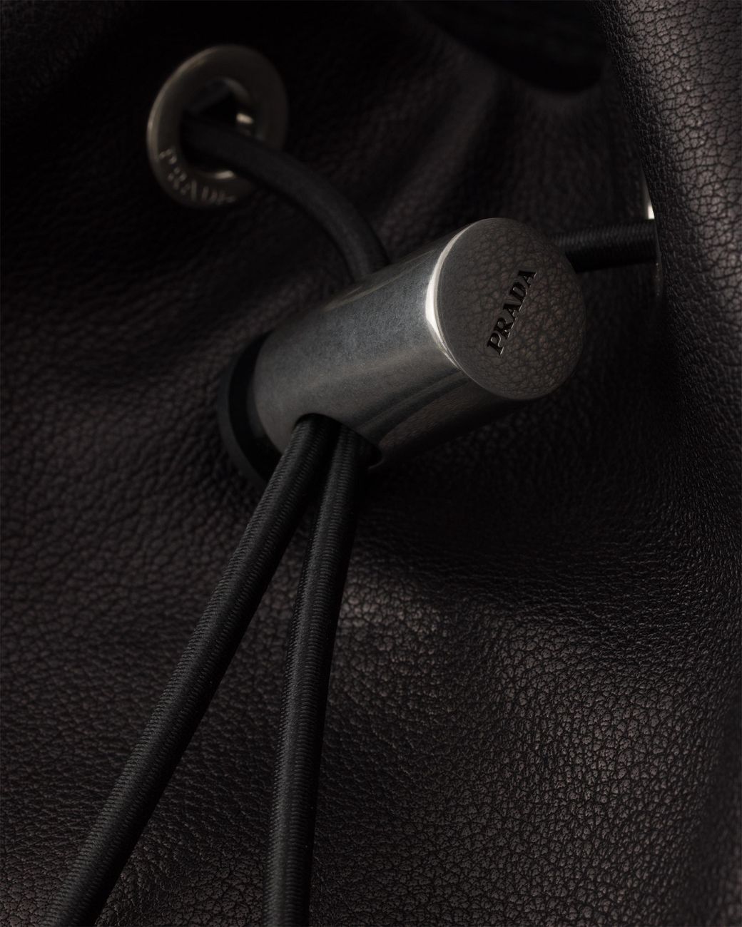 Prada Black Explore Leather Backpack for men