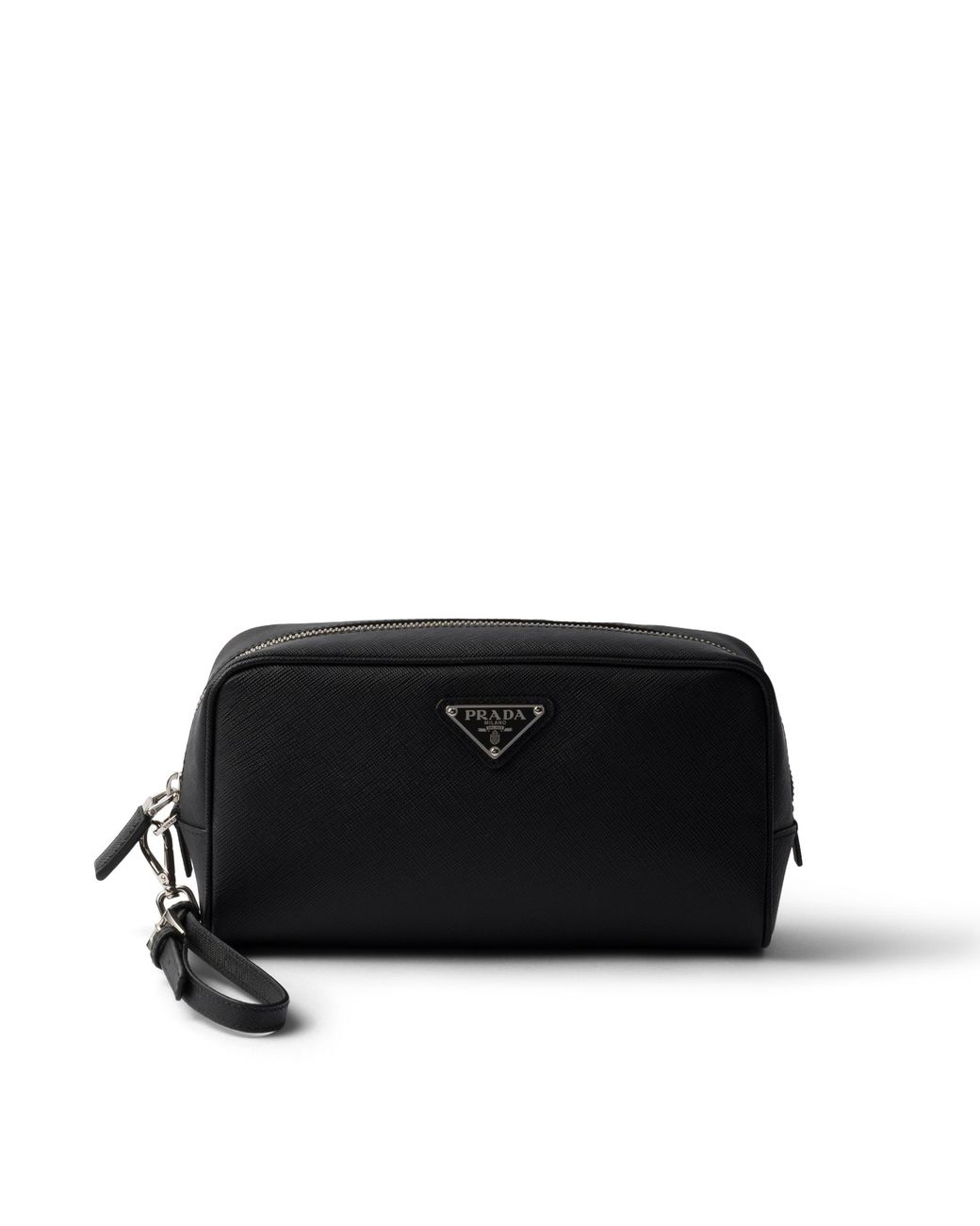 Prada Black Saffiano Pouch for men