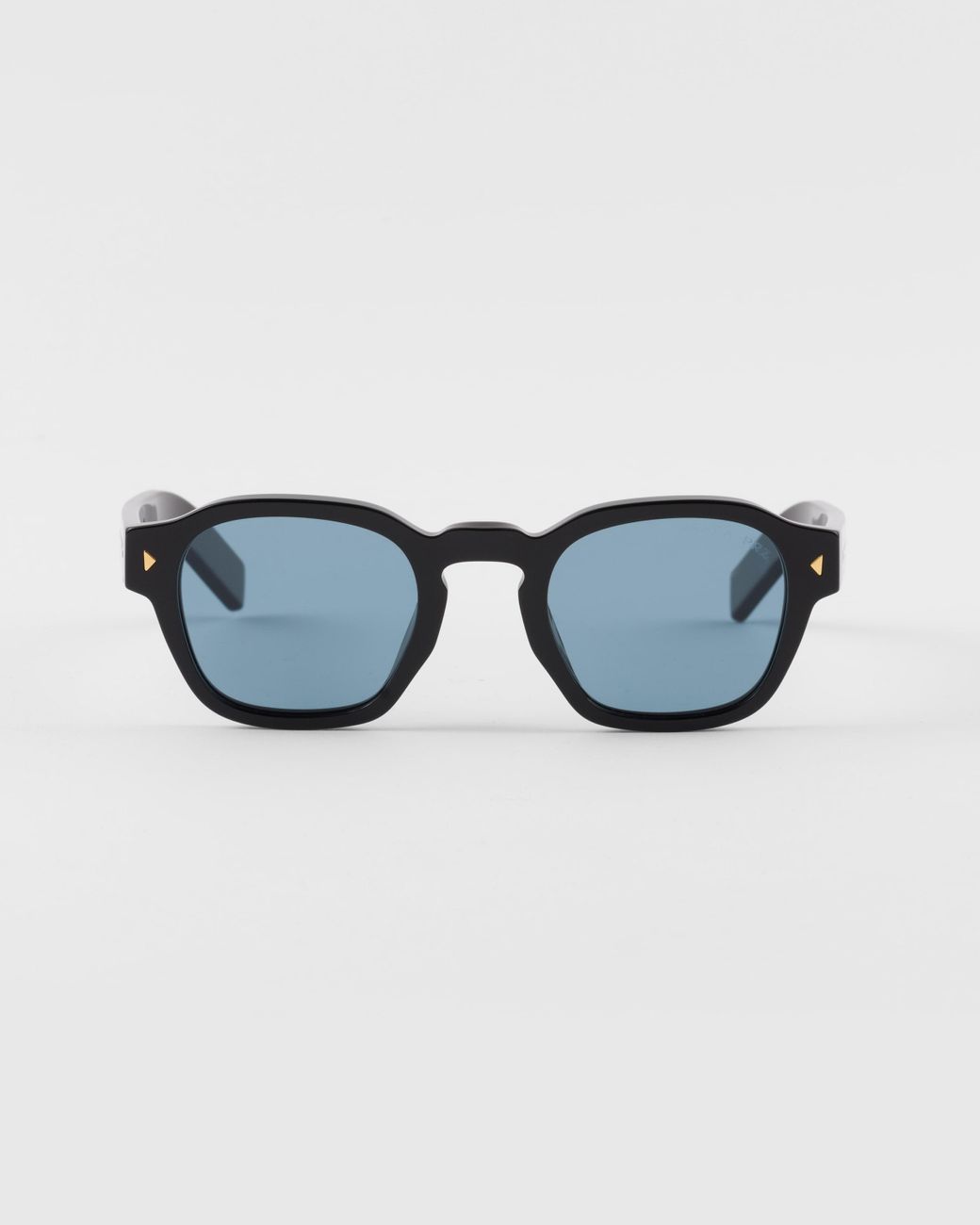 Prada Sunglasses With Iconic Metal Plaque in Blue for Men Lyst UK