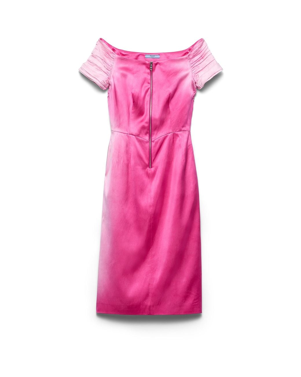 Prada Pink Washed Duchesse Dress