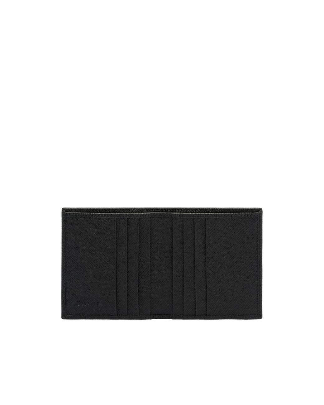 Prada White Saffiano Leather Wallet for men