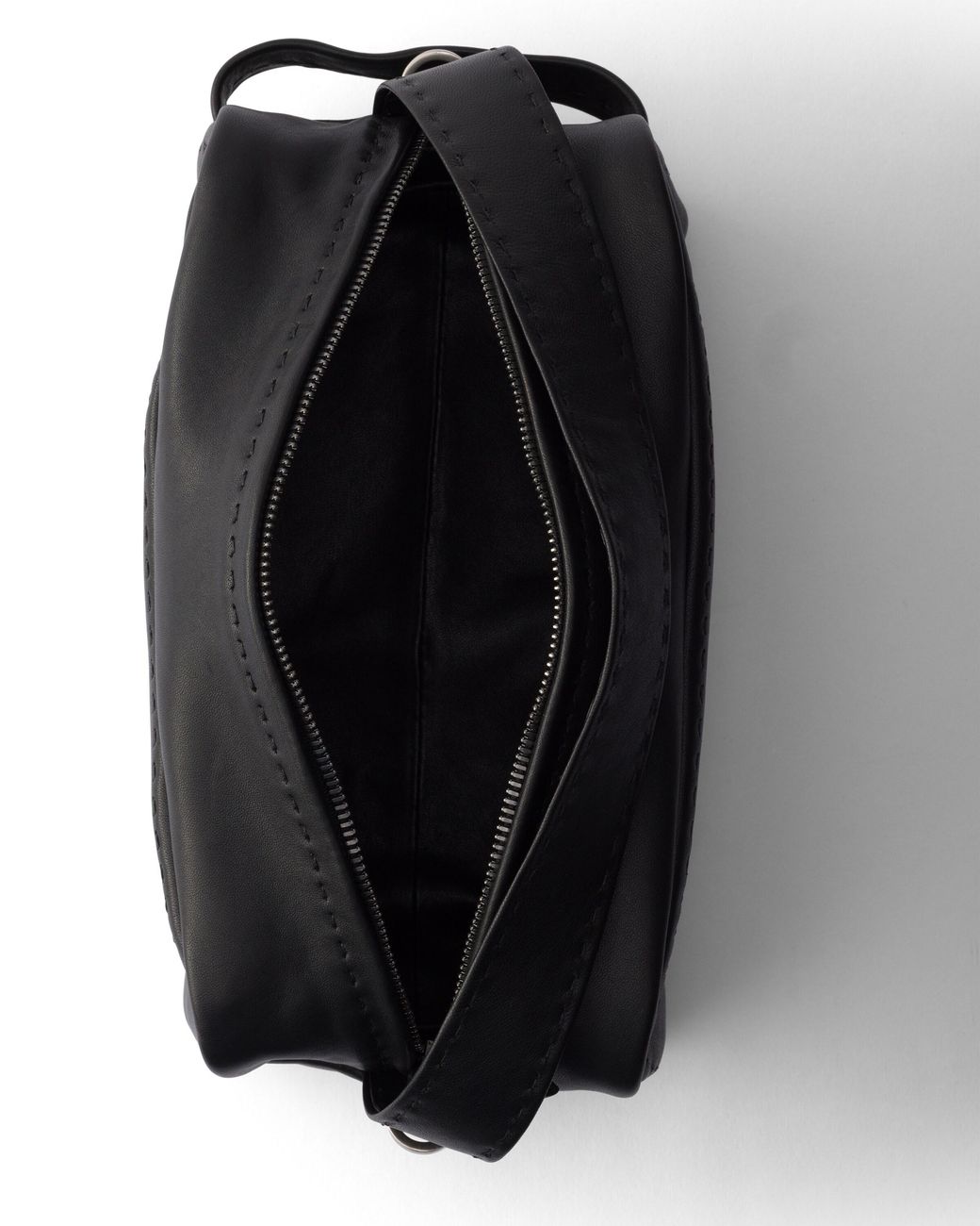 Prada Black Nappa Leather Shoulder Bag for men