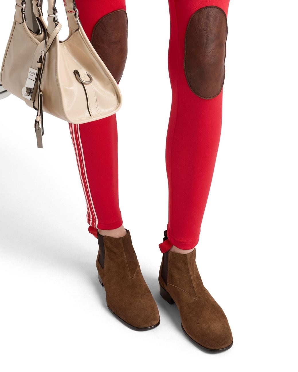Prada Brown Suede Booties