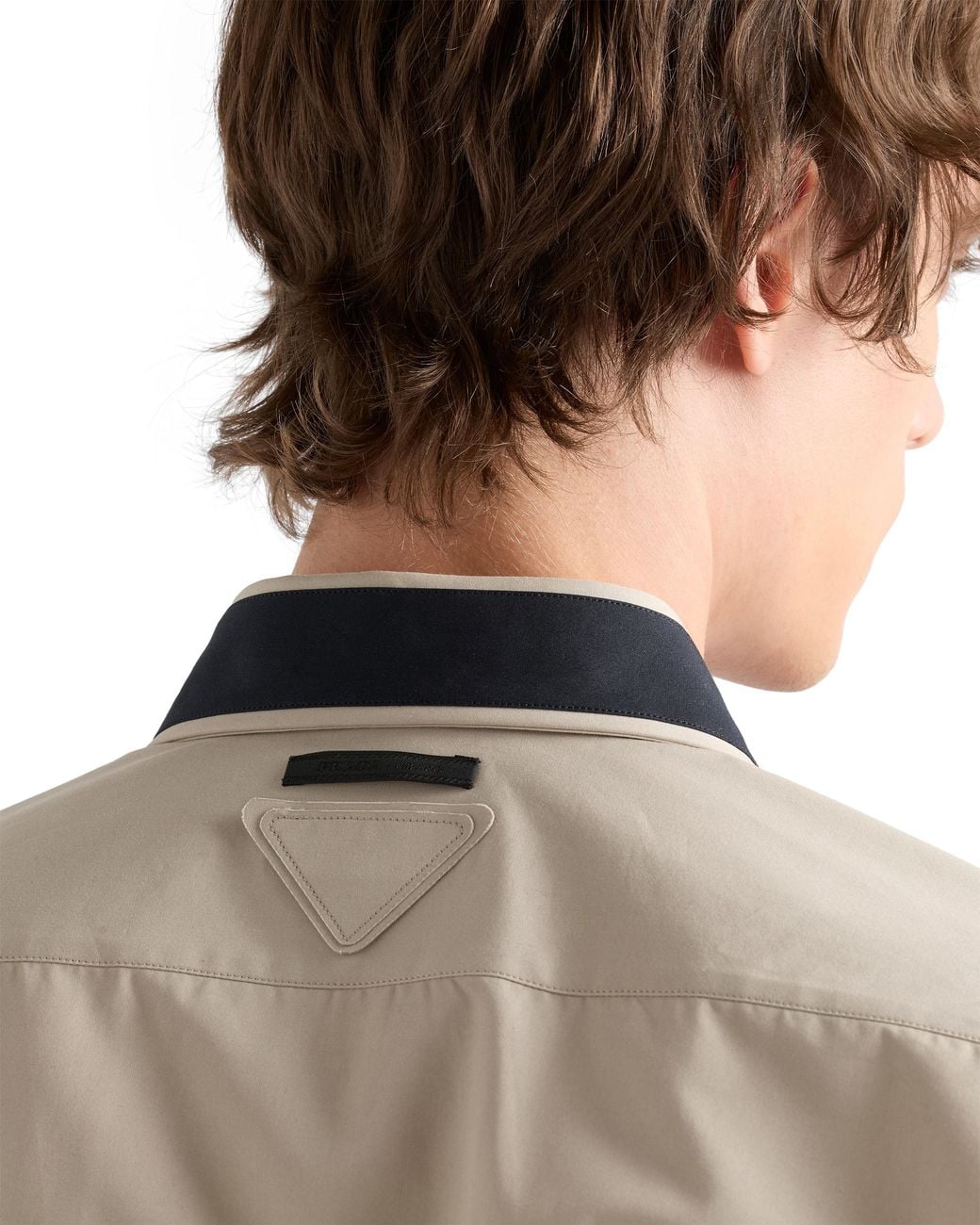 Prada Natural Cotton Shirt for men
