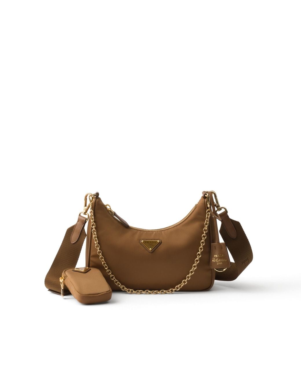 Prada Brown Re-Edition 2005 Re-Nylon Bag