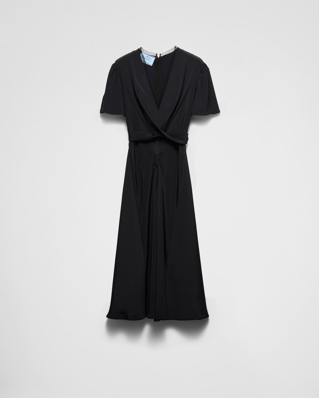 【プラダ・PRADA】Marocain dress Prada Marocain Dress | Saks Fifth Avenue