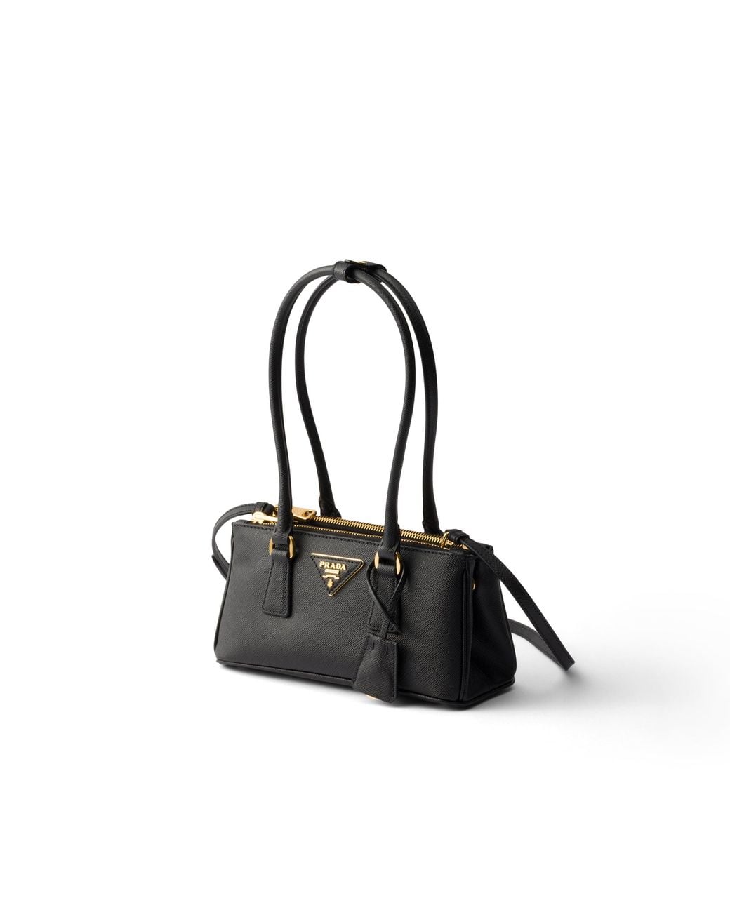 Borsa Galleria Mini di Prada in Black