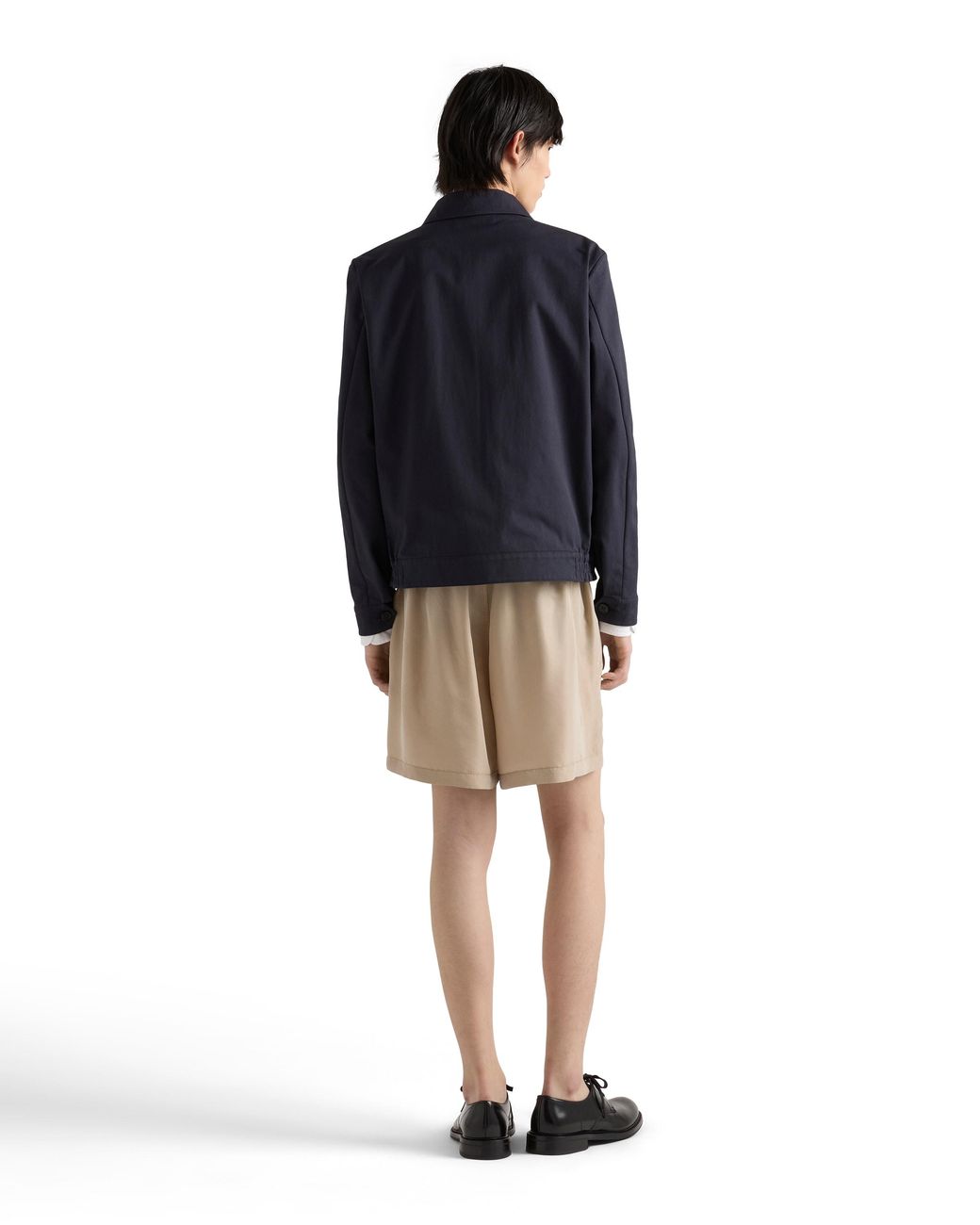 Prada Blue Technical Fabric Jacket for men