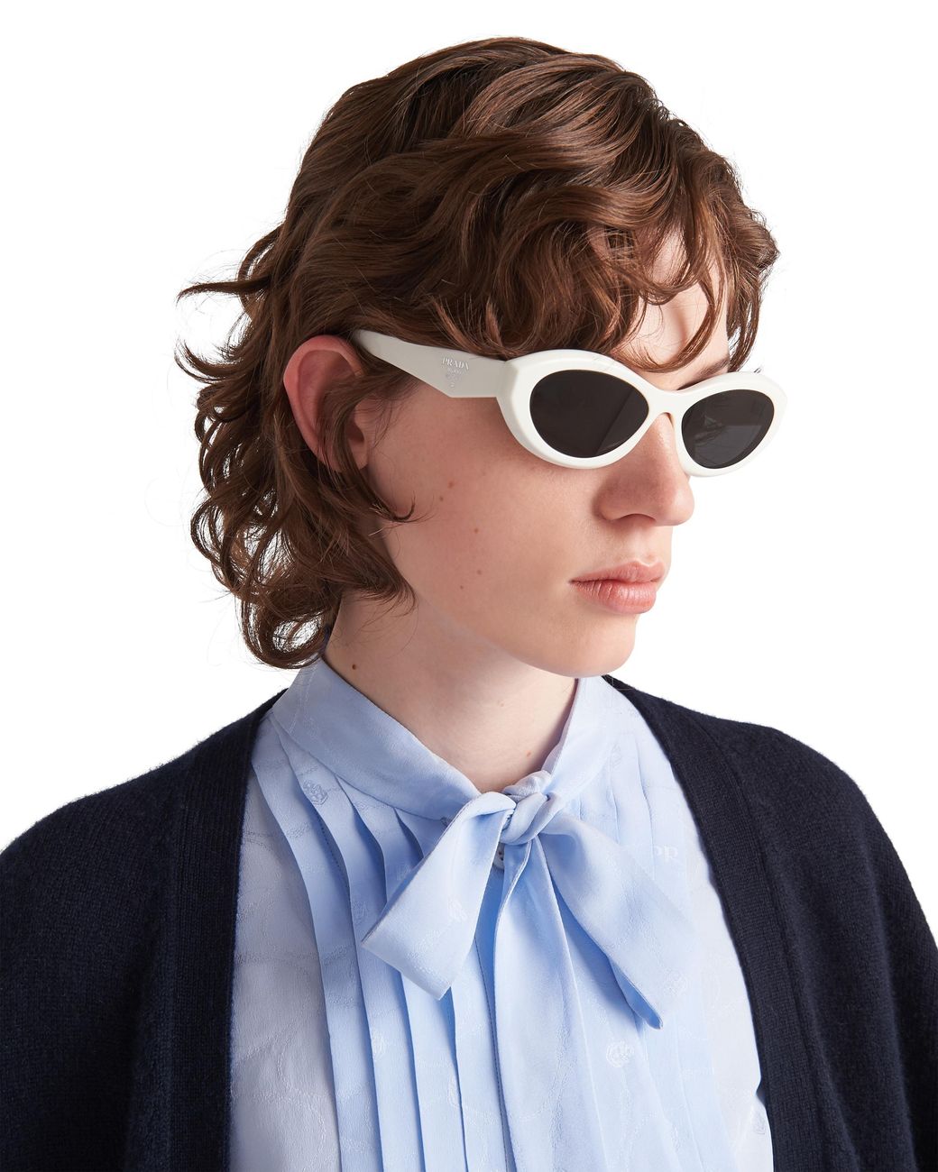 Occhiali Da Sole Symbole, Donna di Prada in Blue