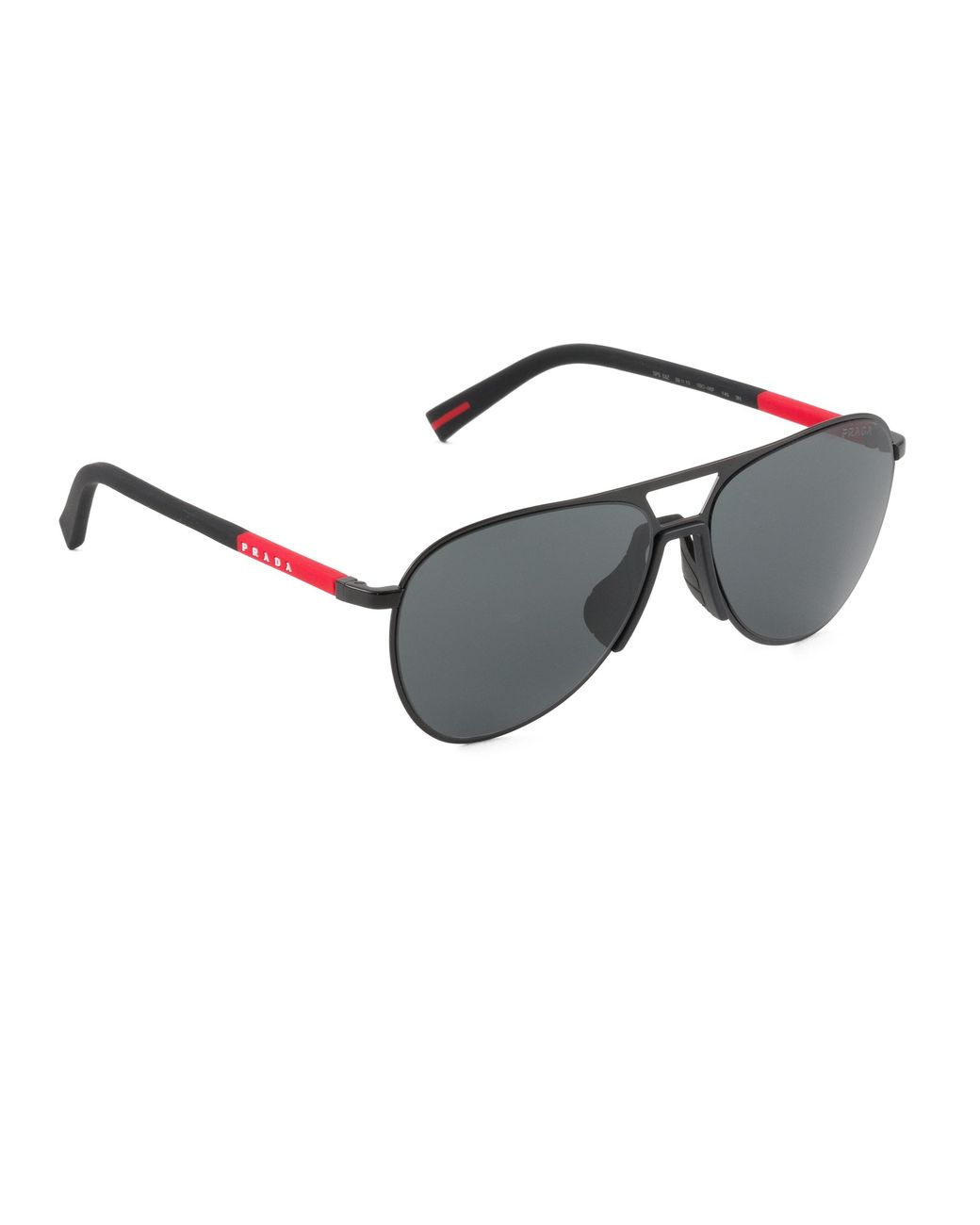 Prada Gray Linea Rossa Sunglasses for men