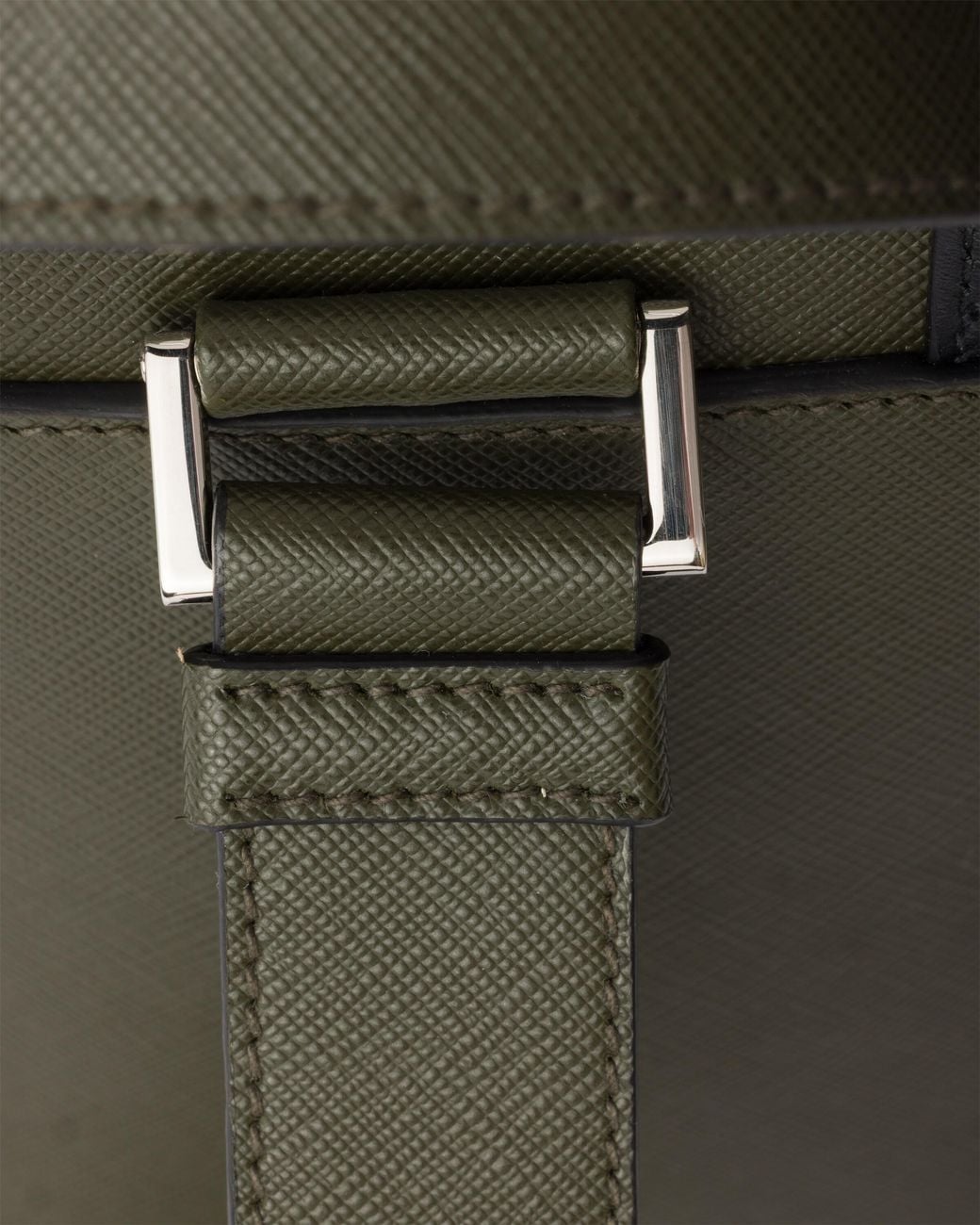 Prada Black Saffiano Leather Backpack for men