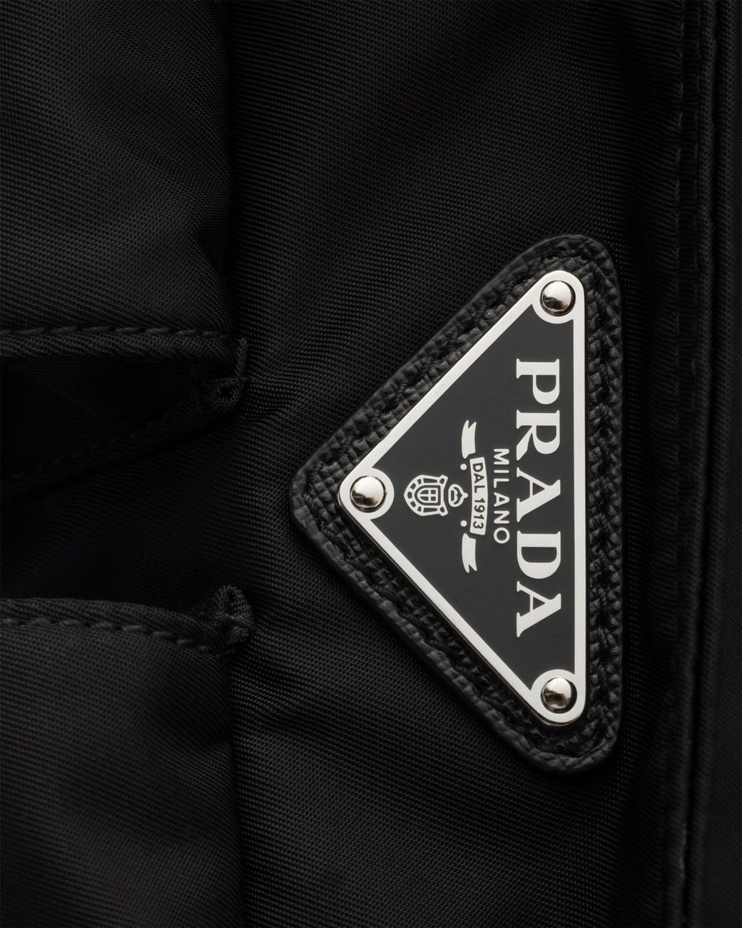 Prada Black Small Re-Nylon Shopping Bag