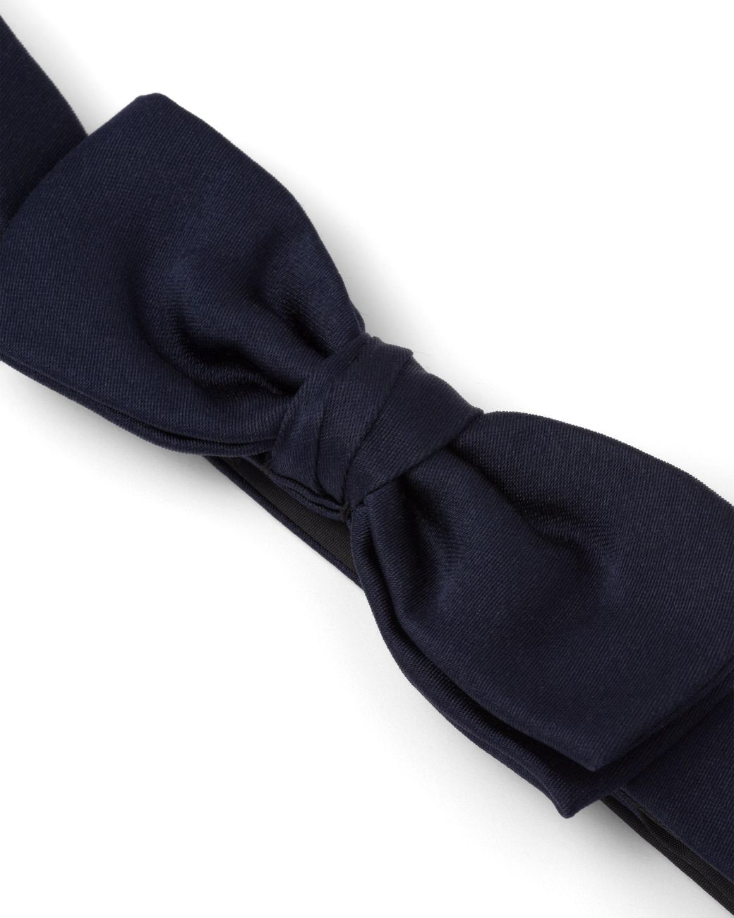 Prada Blue Satin Bow-Tie for men