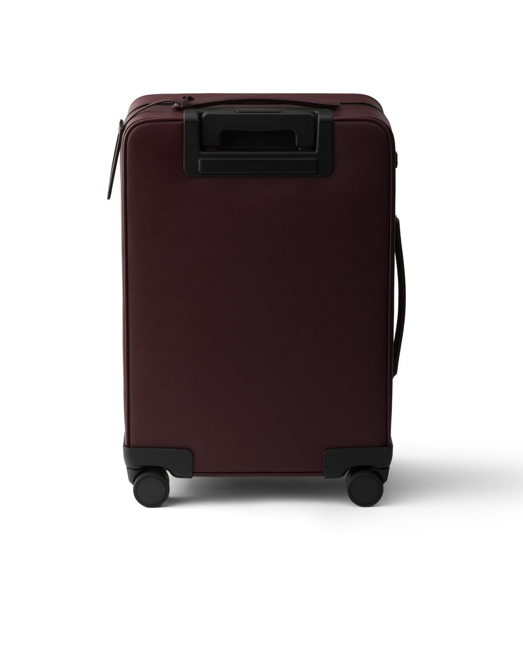 Prada Purple Saffiano Leather Trolley