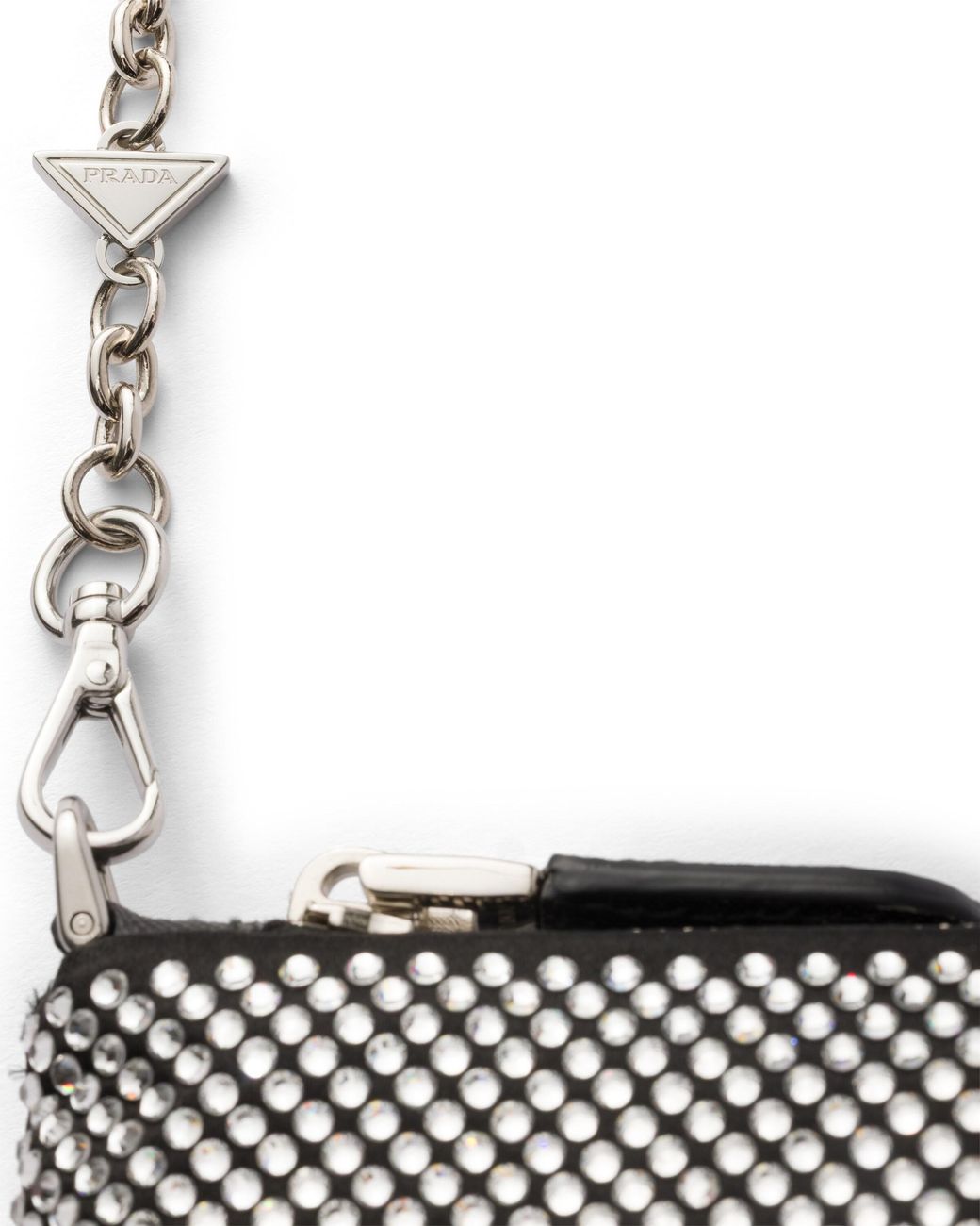 Mini Pochette Con Tracolla di Prada in White