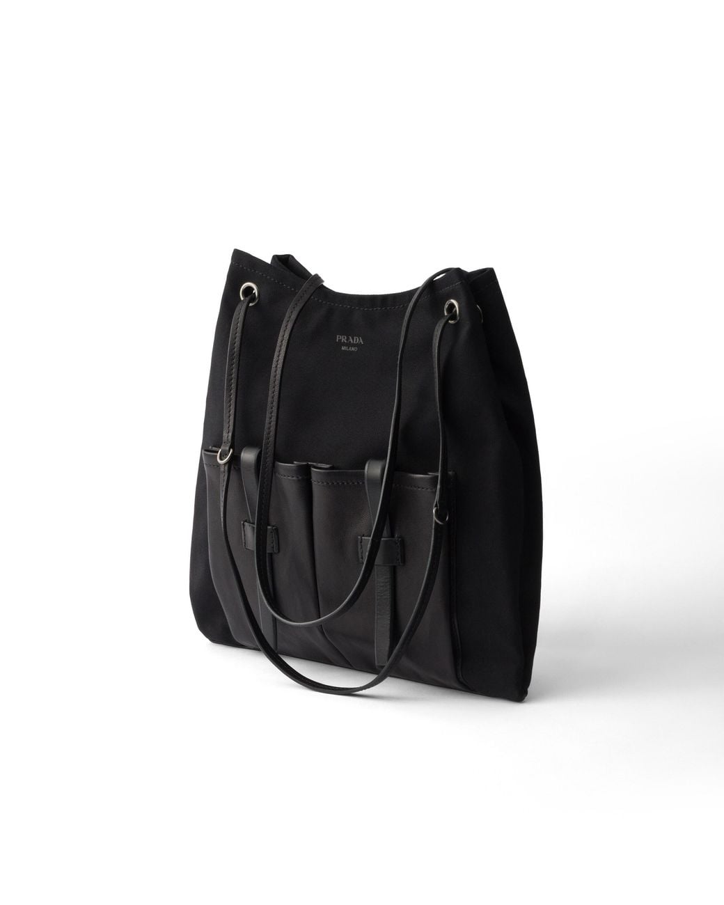 Borsa Route Large di Prada in Black
