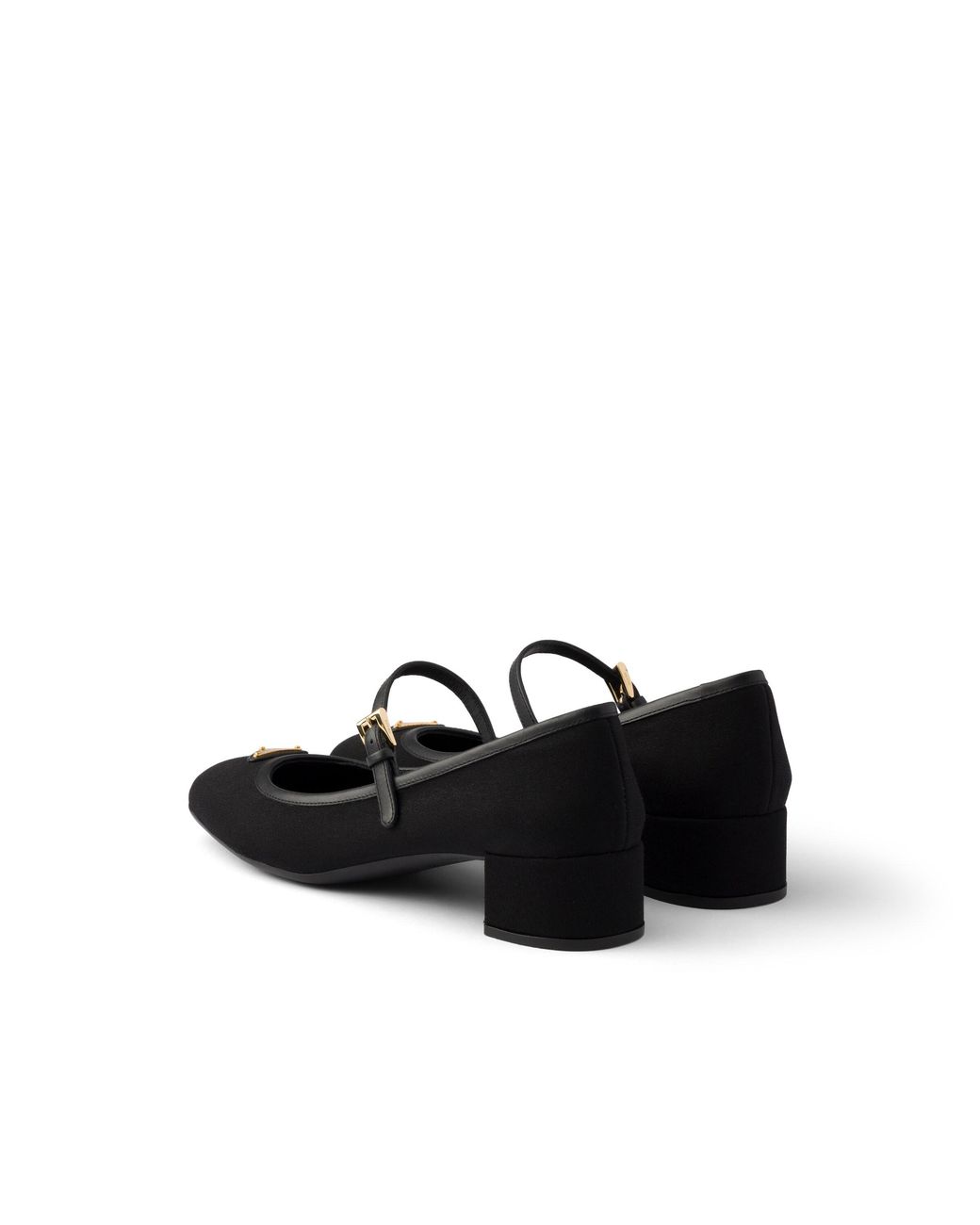 Prada Black Fabric Pumps