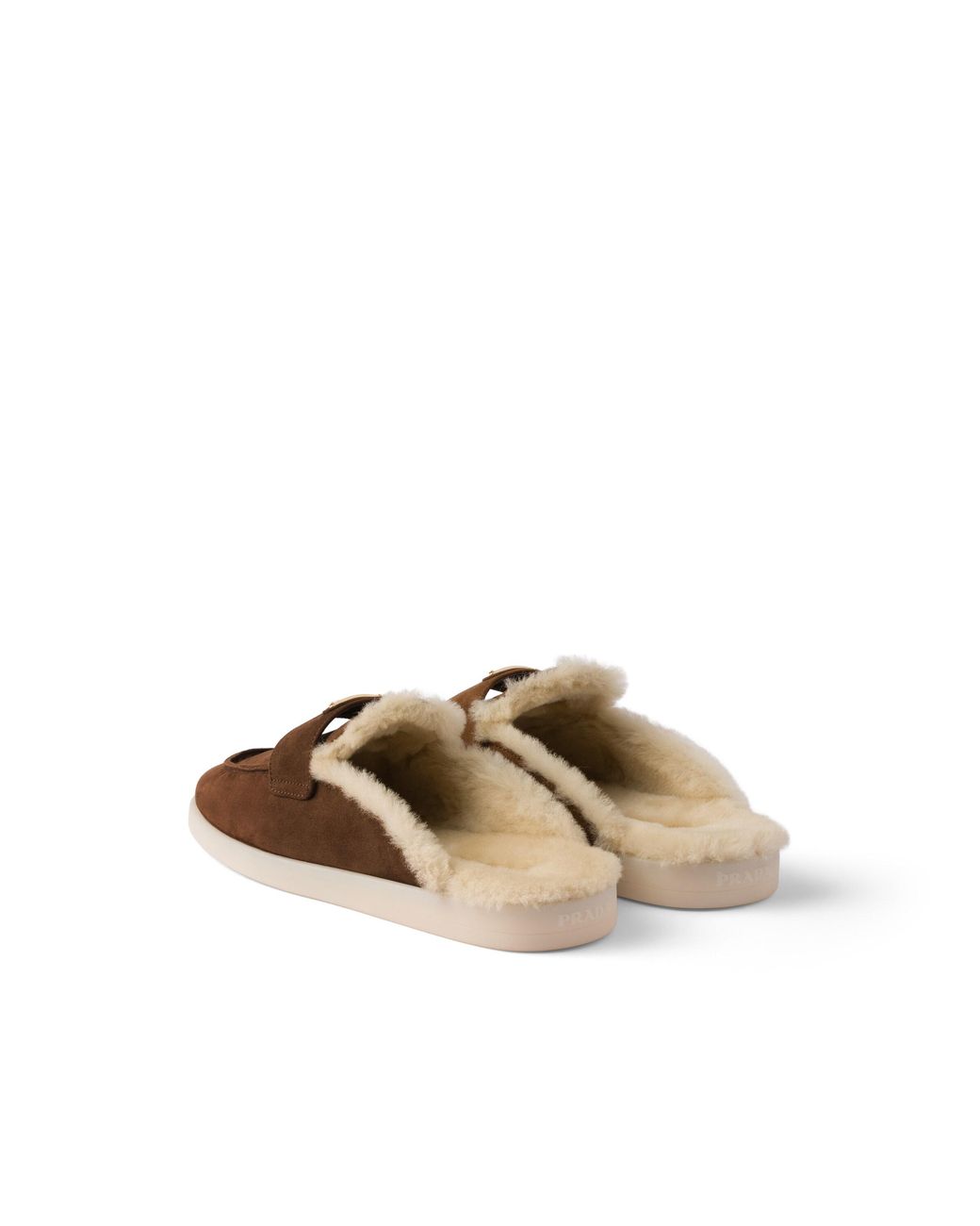 Sabot di Prada in Brown