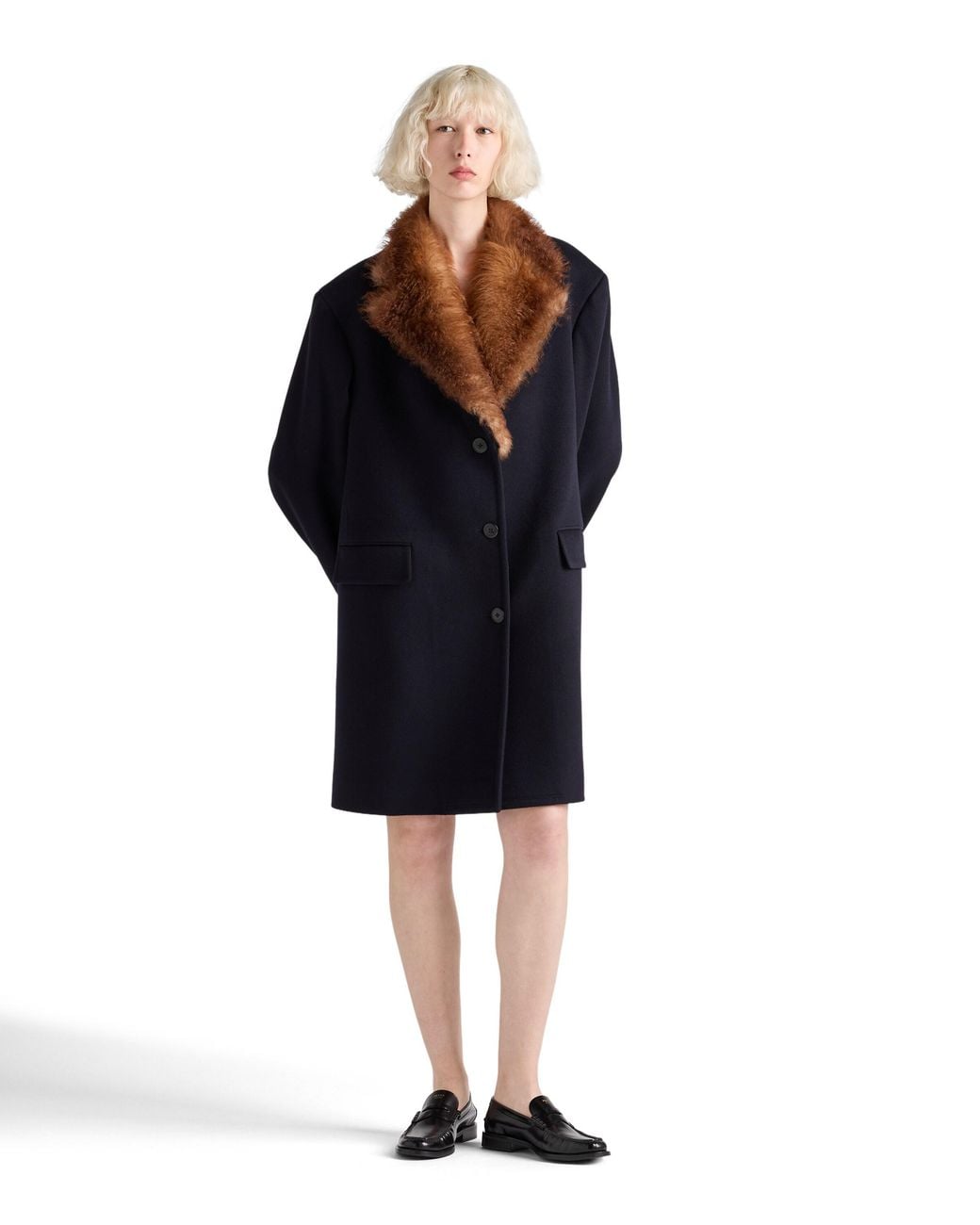 Prada Blue Coat