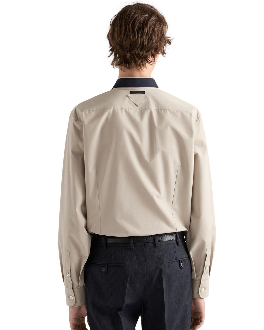 Prada Natural Cotton Shirt for men