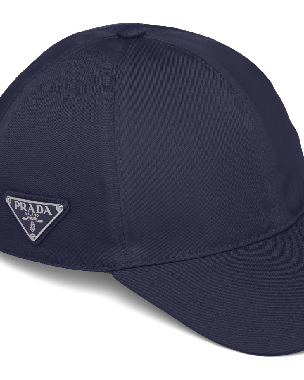 Prada Blue Re-Nylon Baseball Cap for men