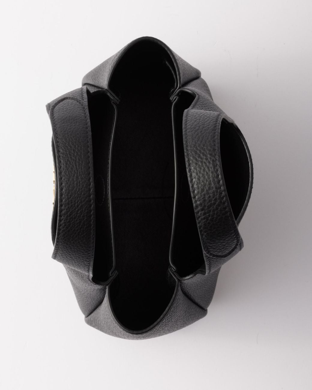 Borsa A Mano Liaison Mini di Prada in Black