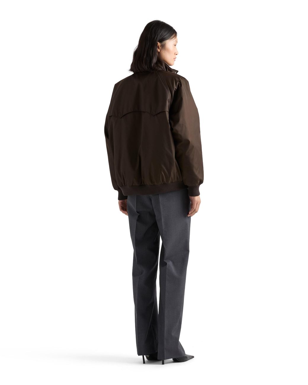 Prada Black Re-Nylon Blouson Jacket