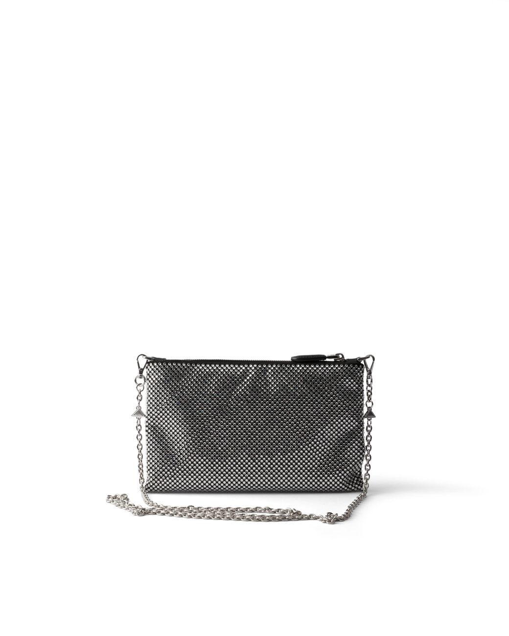 Mini Pochette Con Tracolla di Prada in White