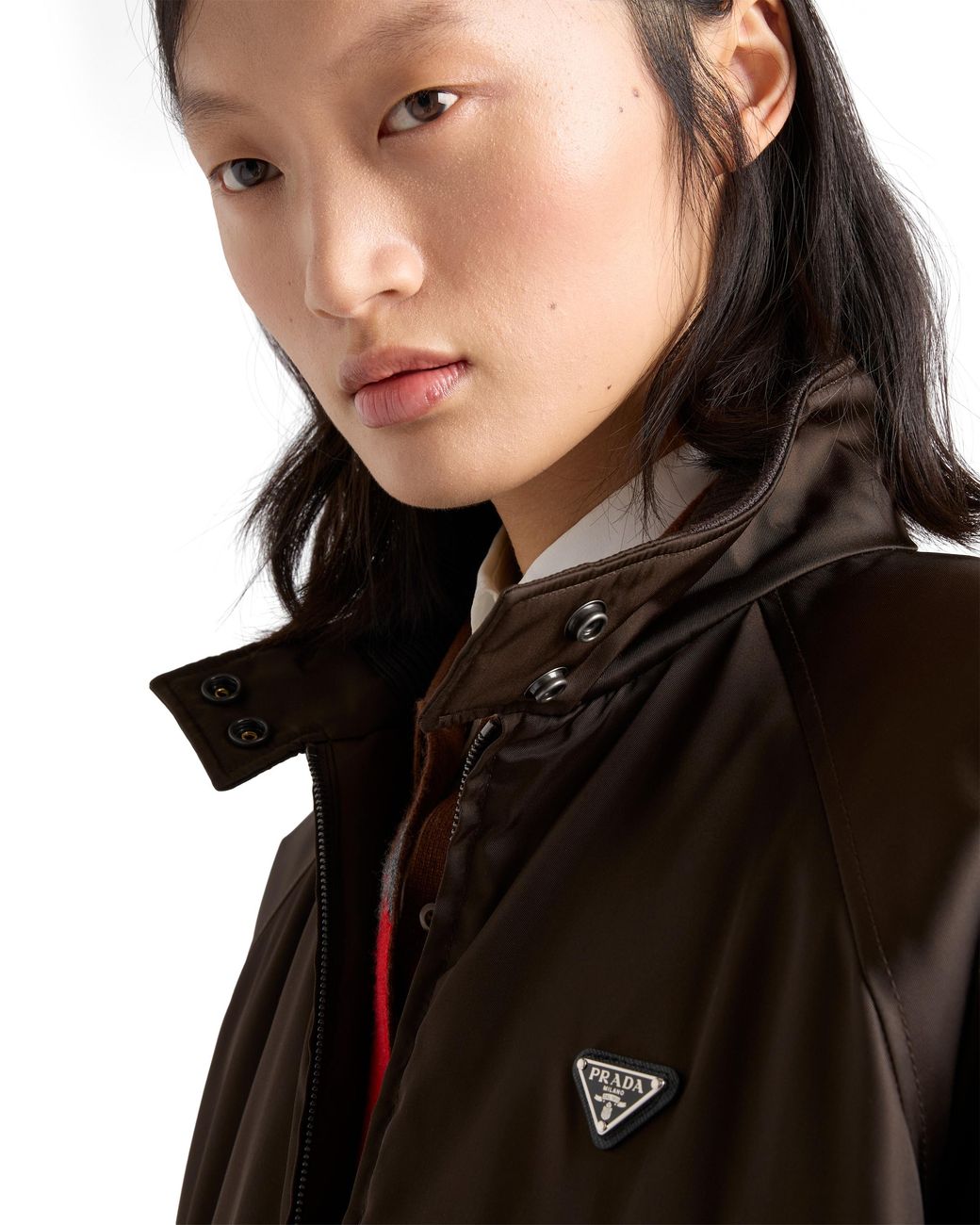 Prada Black Re-Nylon Blouson Jacket