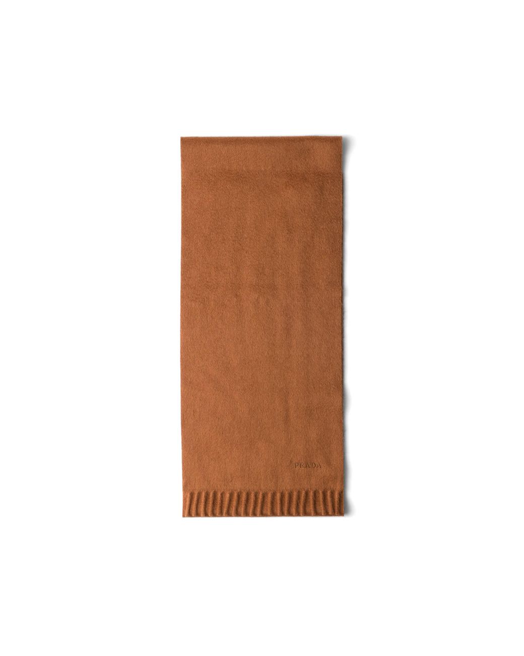 Prada Brown Cashmere Scarf for men