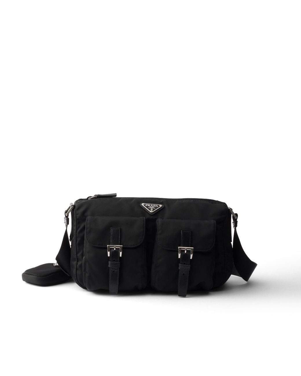 Prada Black Re-Nylon Shoulder Bag