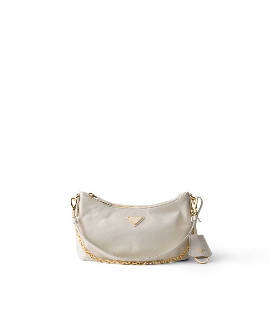Prada White Leather Mini-Bag