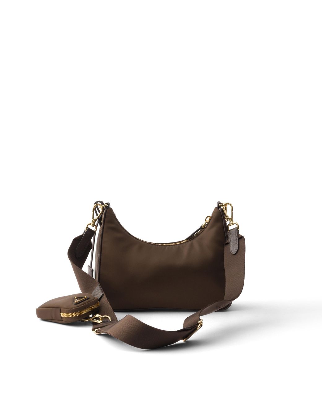 Prada Brown Re-Edition 2005 Re-Nylon Bag