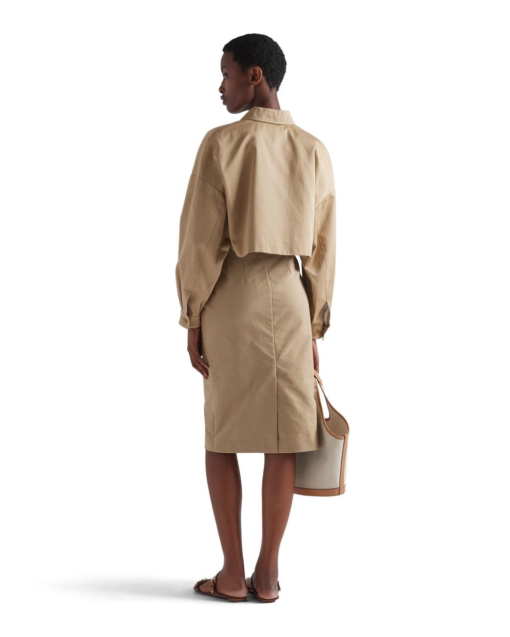 Prada Natural Cotton Chino Jacket
