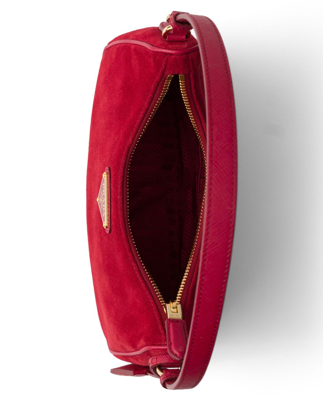 Mini Borsa Re-Edition 2005 di Prada in Red