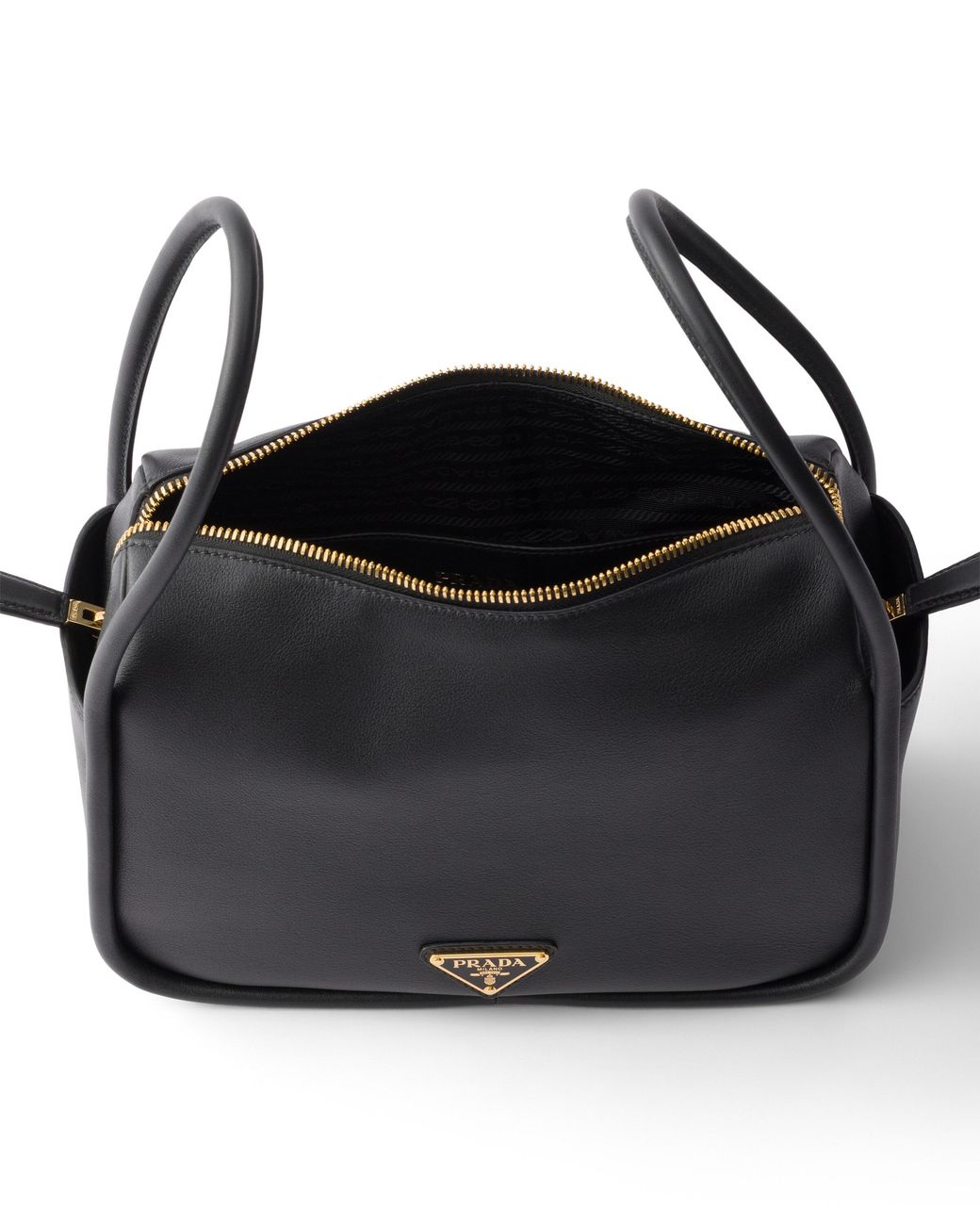 Prada Blue Darling Leather Handbag
