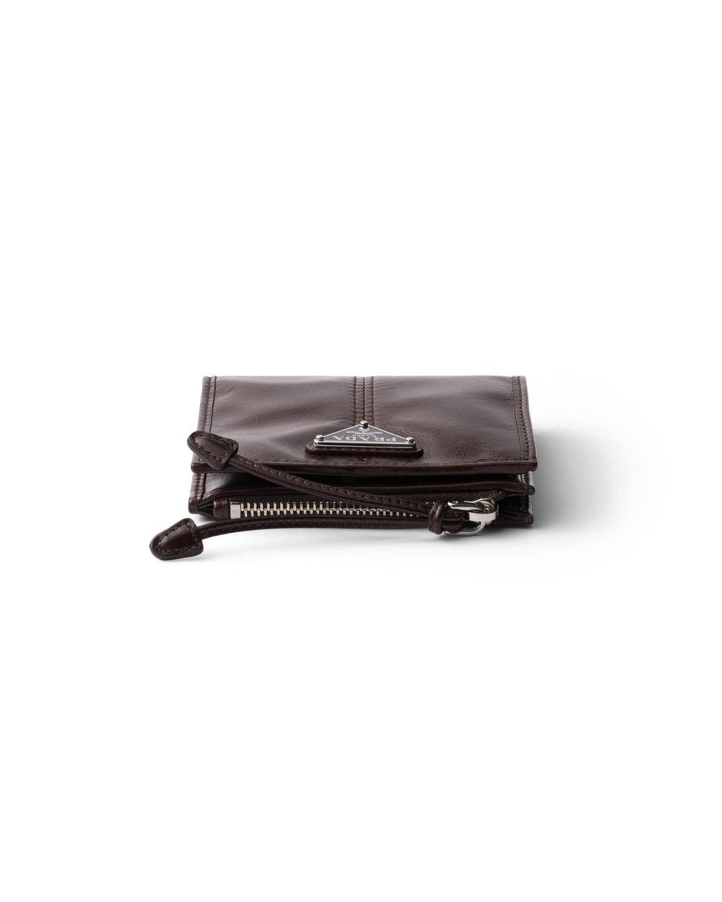 Prada White Small Leather Wallet for men