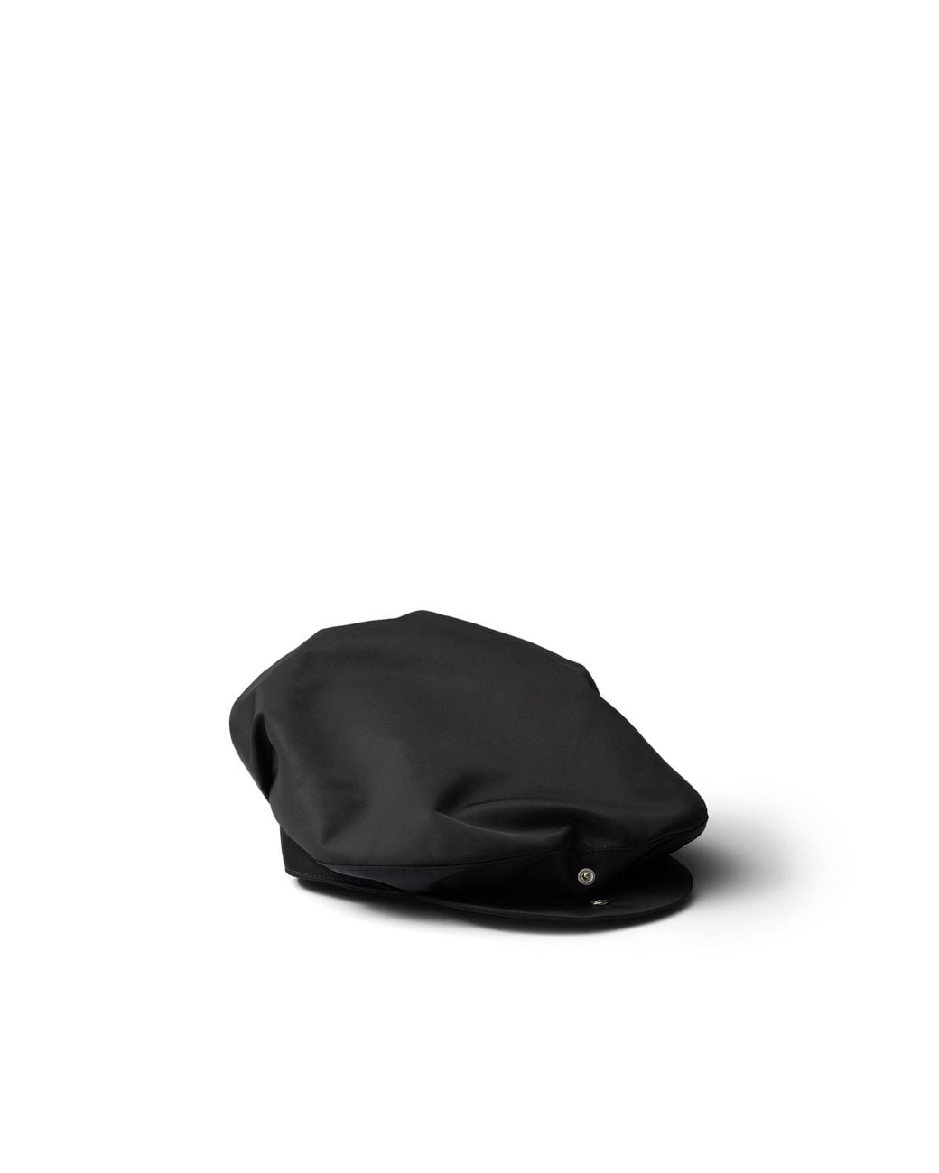 Prada Black Re-Nylon Cap for men
