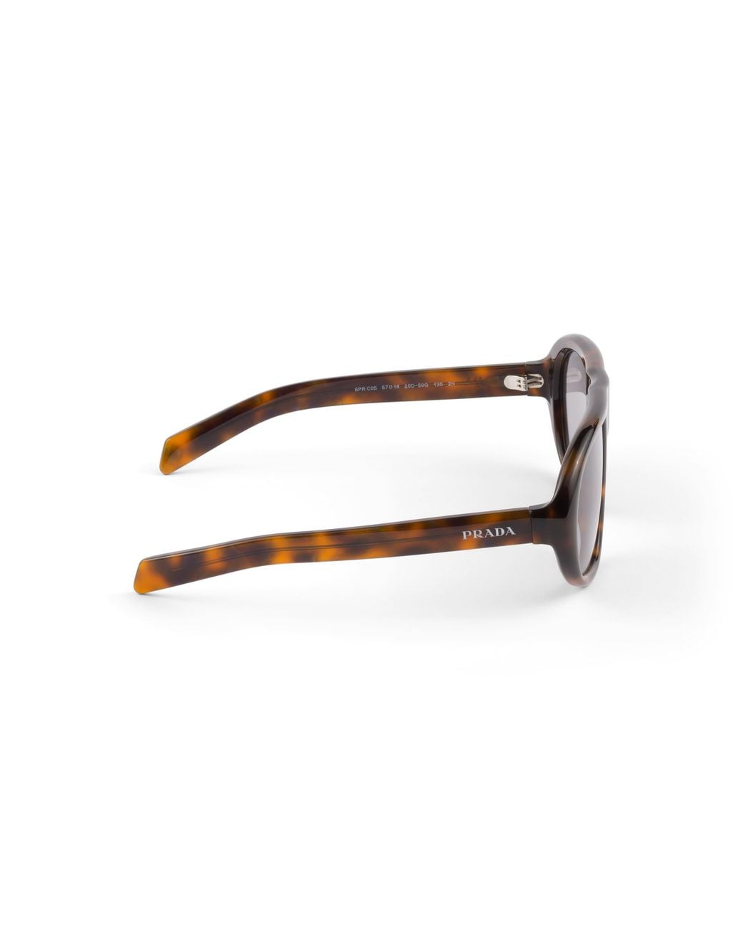 Prada Gray Shadowplay Sunglasses