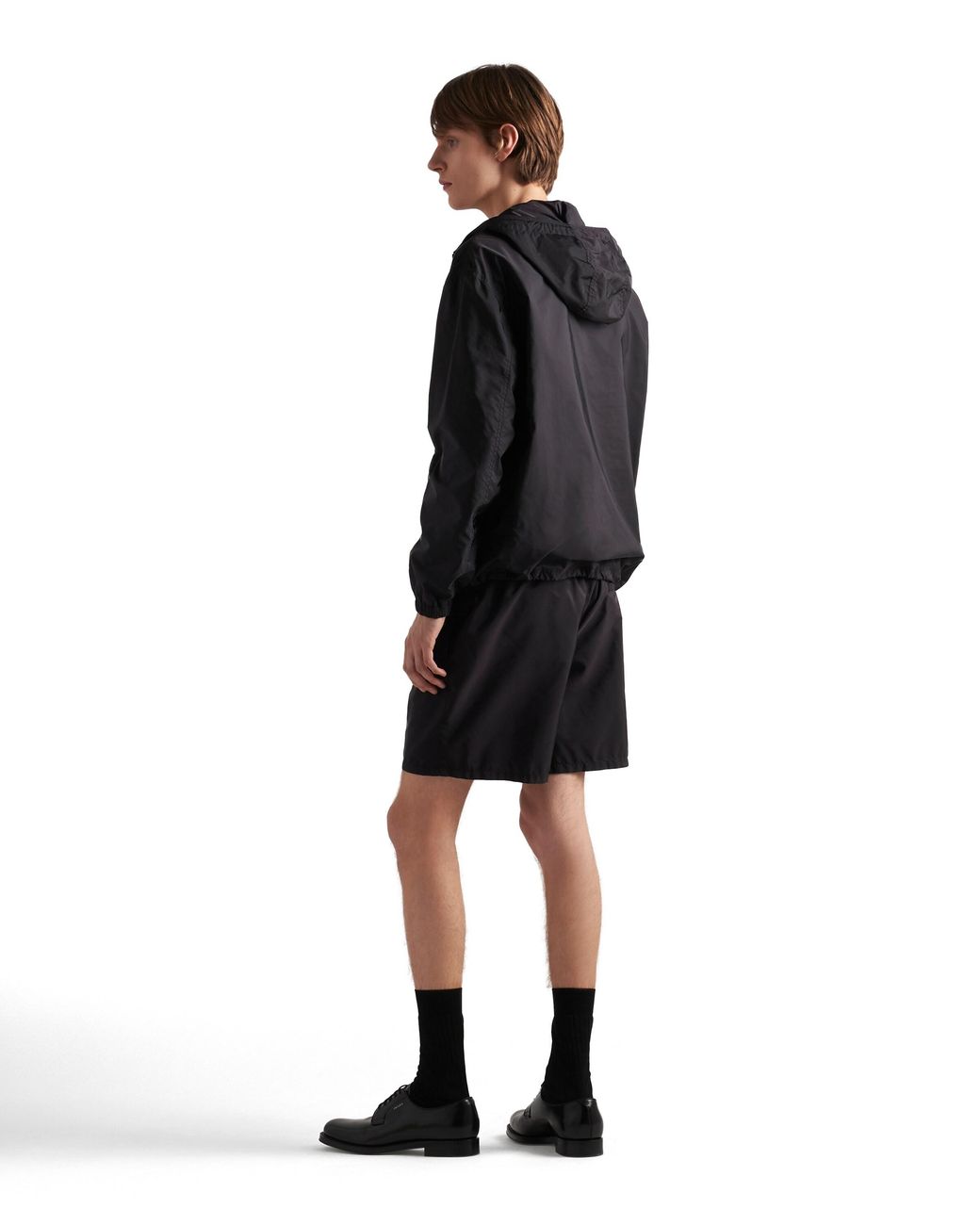 Prada Black Re-Nylon Swim Trunks for men