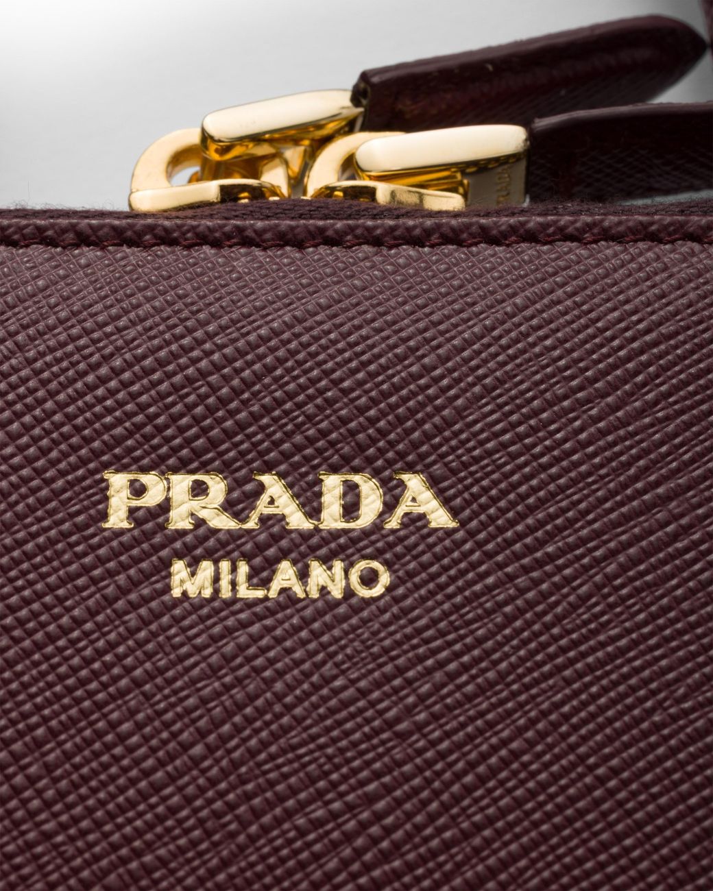 Prada Purple Saffiano Leather Mini-Bag