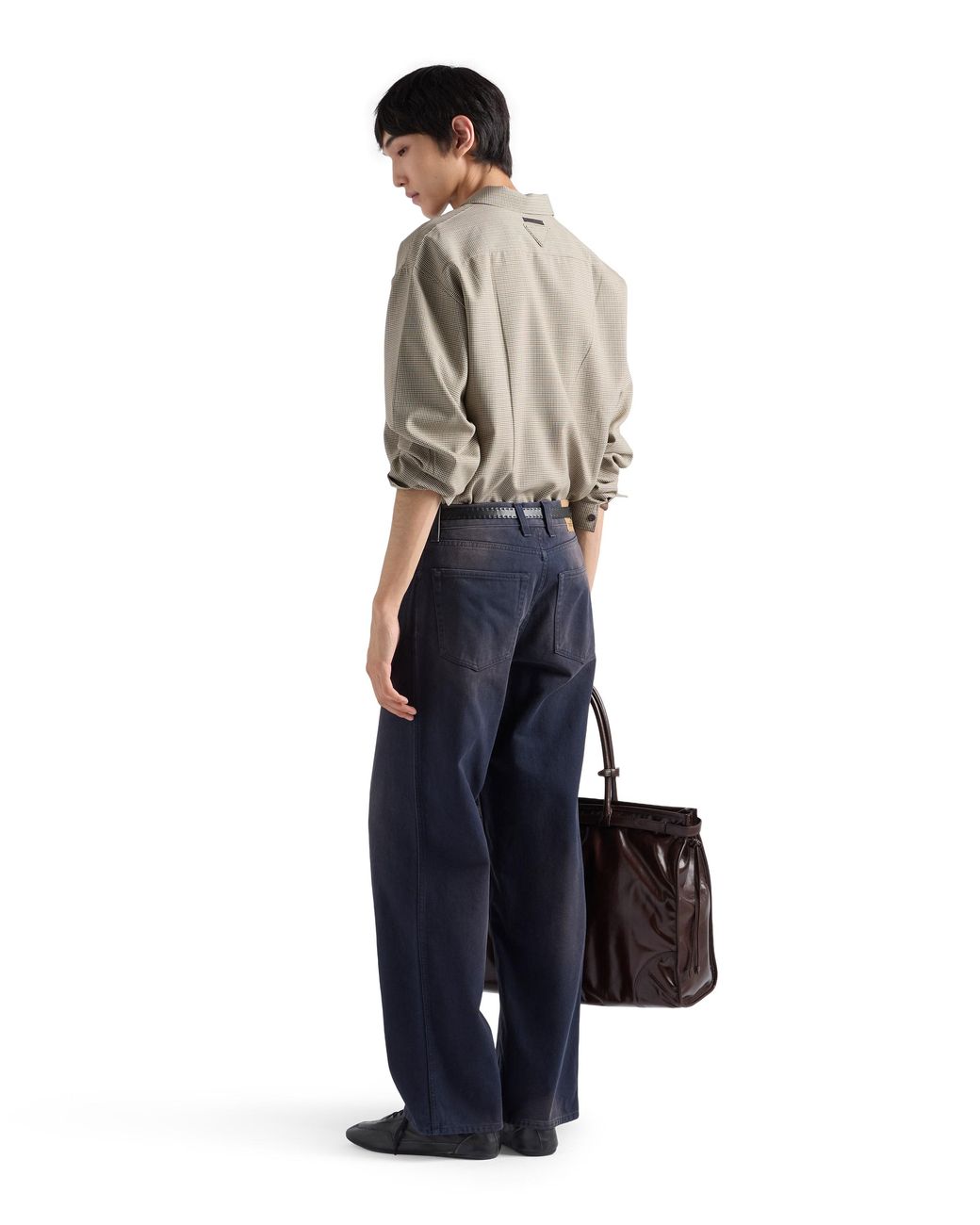 Prada Blue Five-Pocket Denim Jeans for men