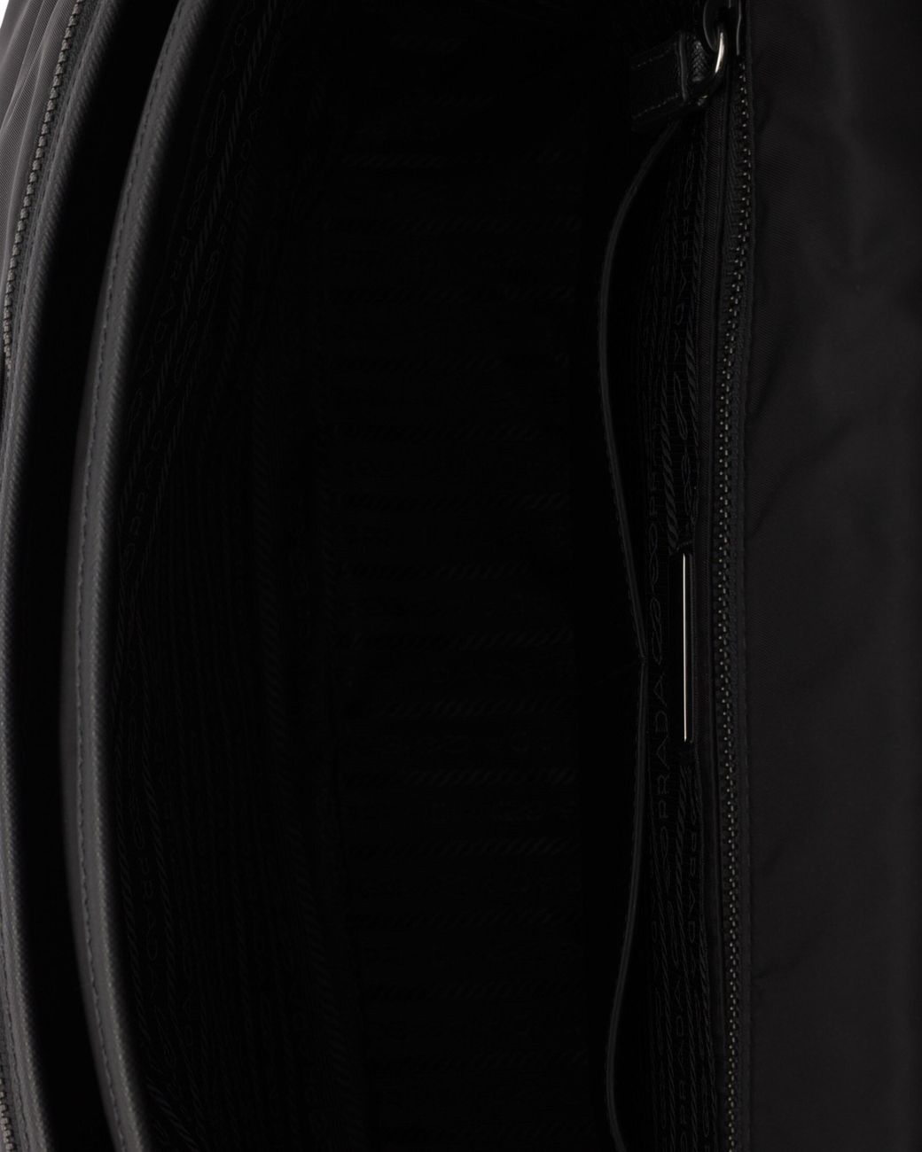 Prada Black Re-Nylon And Saffiano Leather Shoulder Bag for men