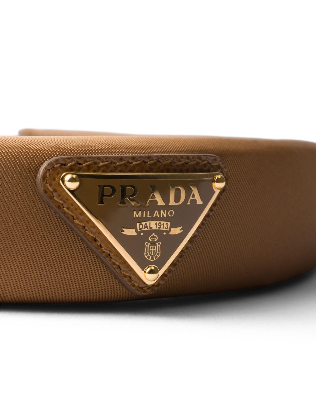 Prada White Re-Nylon Headband