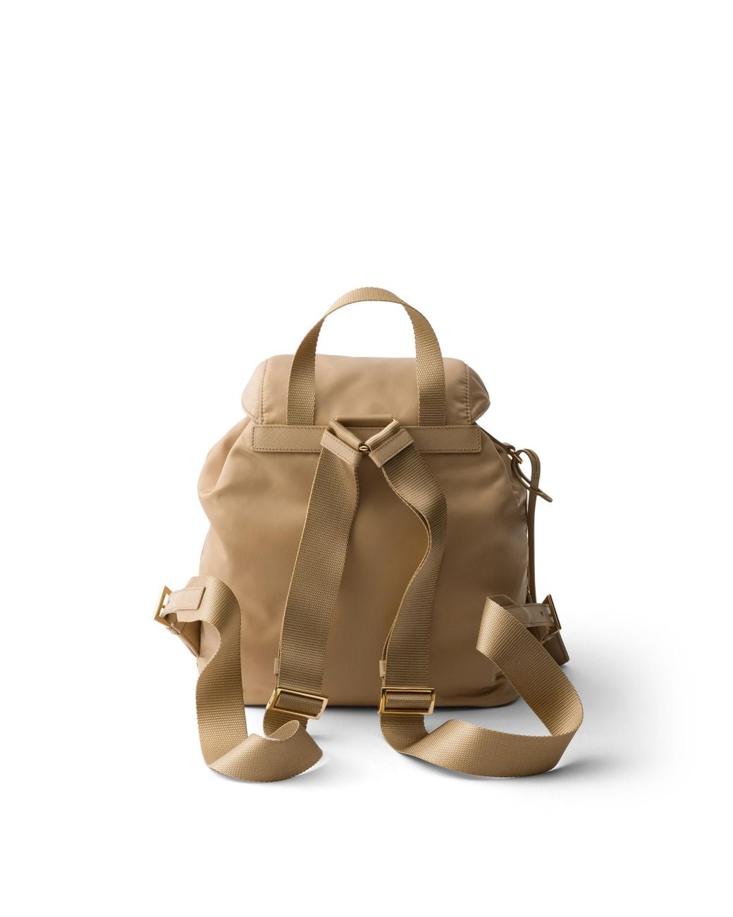 Prada Natural Re-Edition 1978 Small Re-Nylon Backpack, Camel