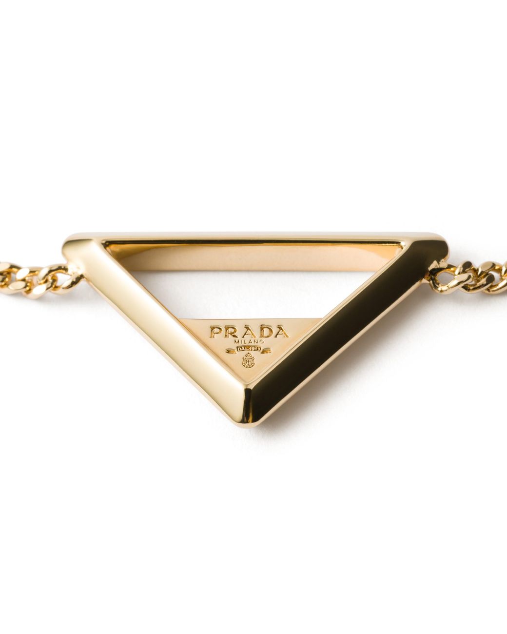 Prada Metallic Metal Bracelet